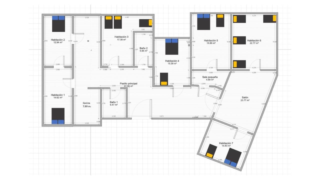 Apartament Key Plaza Universidad - Gran Via Barcelona